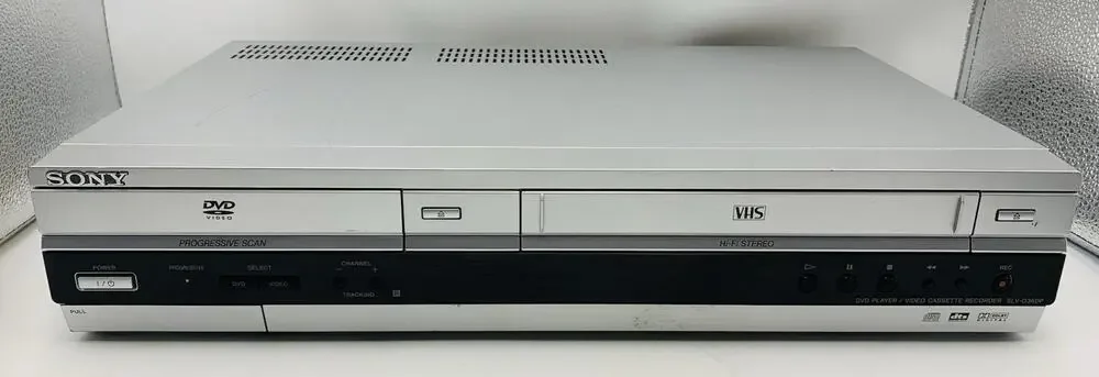 SONY SLV-D360P DVD/VHS Combo DVD/VCR Player / Recorder - NO REMOTE - Works!